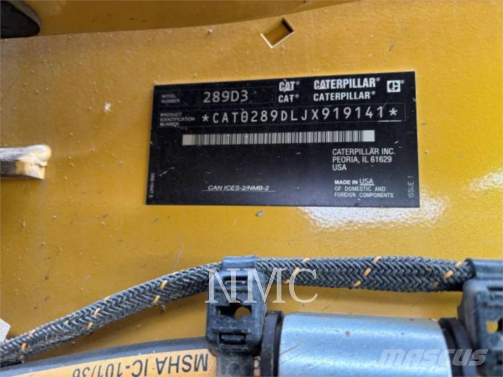CAT 289D3 궤도식 로우더