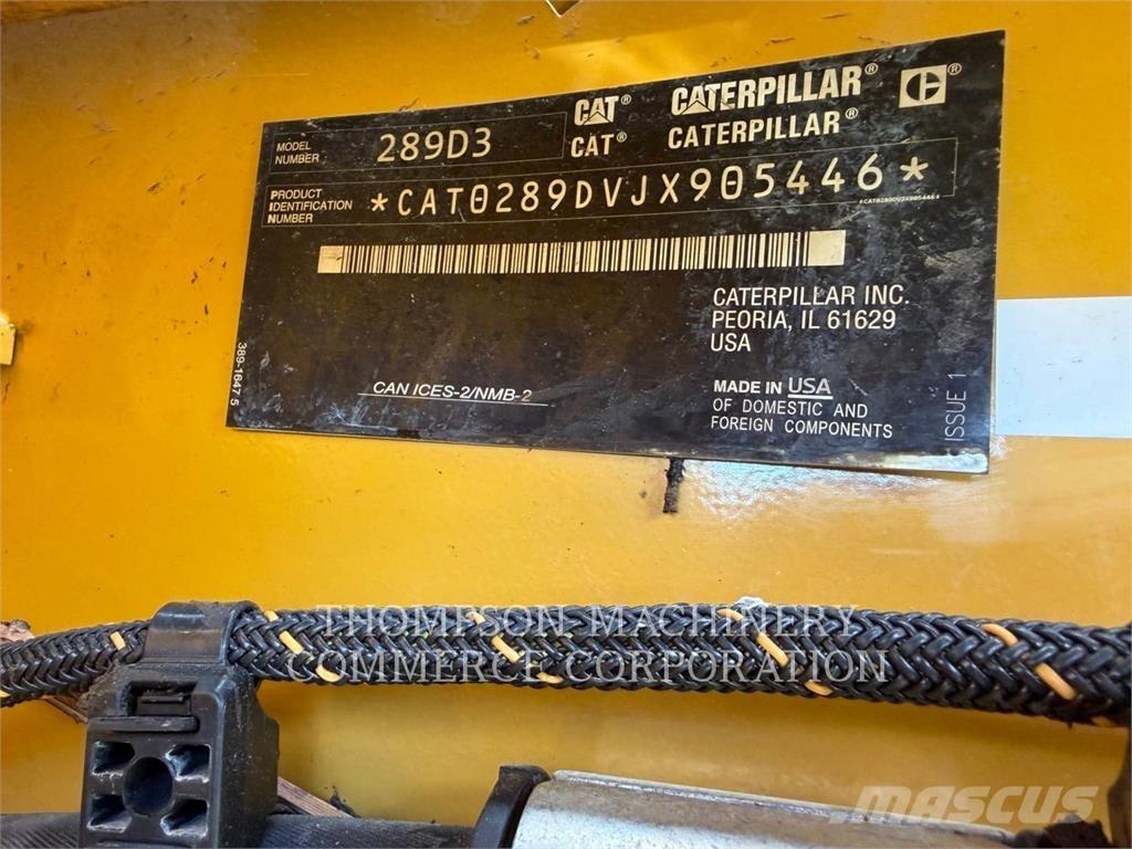 CAT 289D3 궤도식 로우더