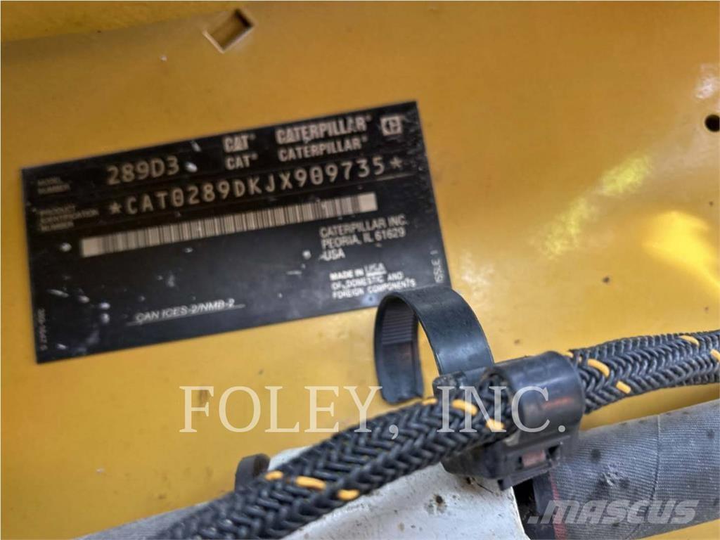 CAT 289D3 궤도식 로우더