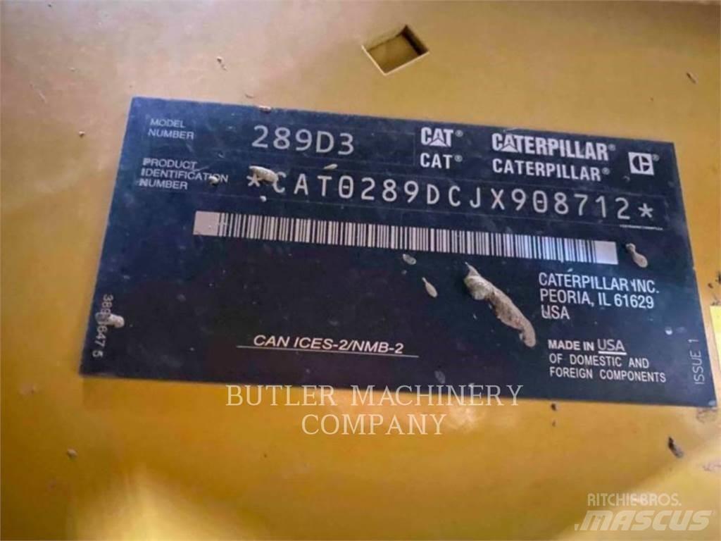 CAT 289D3 C3H3 궤도식 로우더