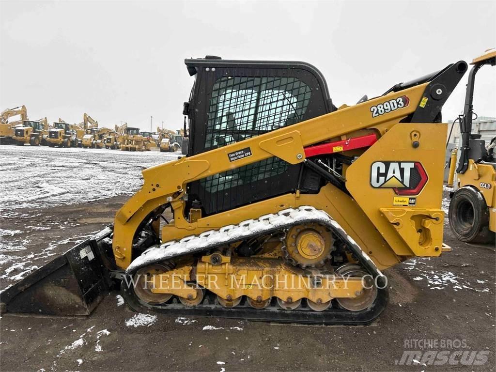 CAT 289D3 C3HF 궤도식 로우더