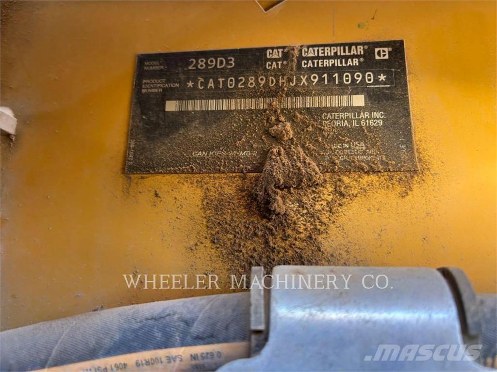CAT 289D3 C3HF 궤도식 로우더