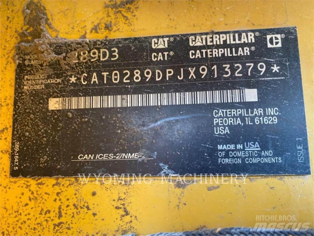 CAT 289D3 HF  스키드로더