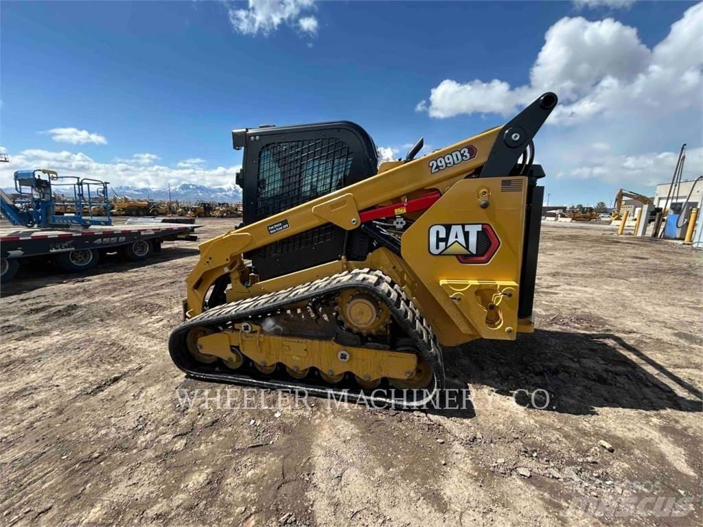 CAT 299D3 C3HF 궤도식 로우더