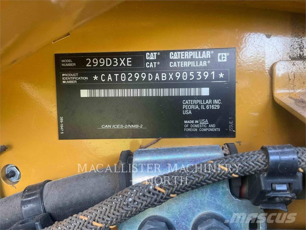 CAT 299D3XE AQR  스키드로더