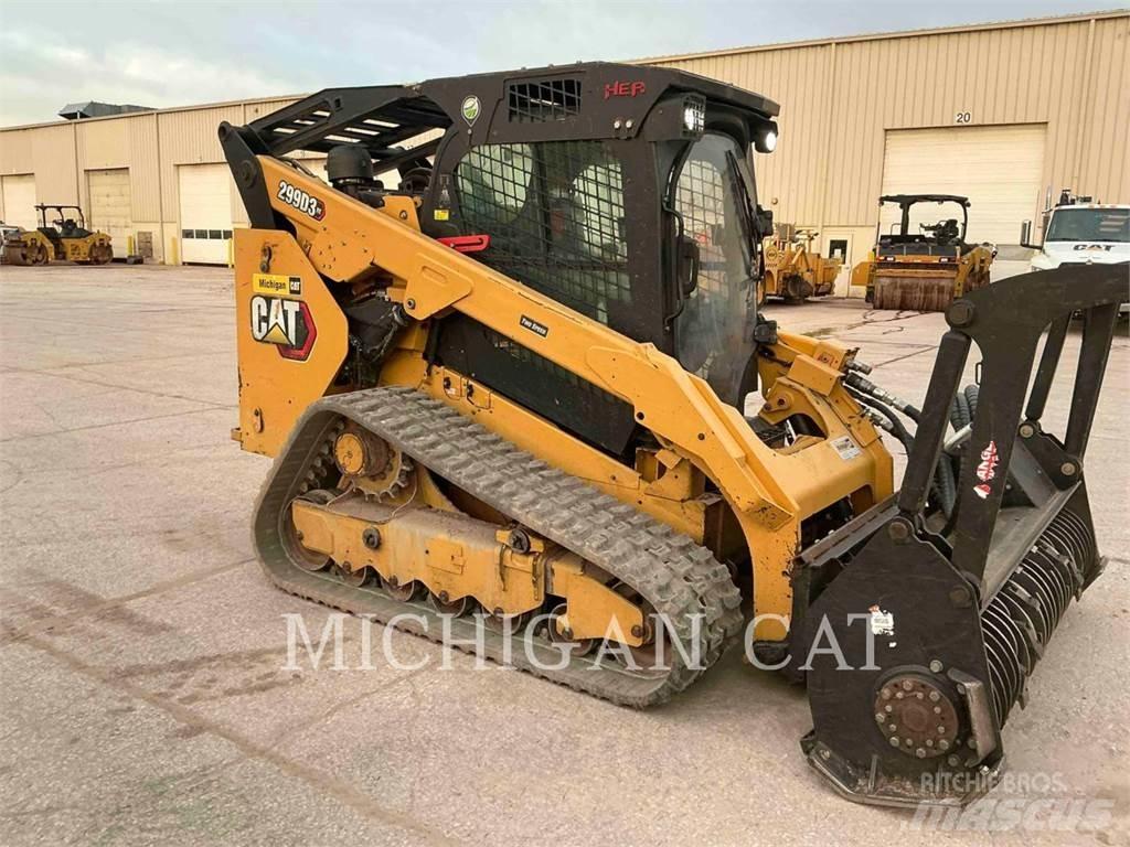 CAT 299D3XE D1AQBR  스키드로더