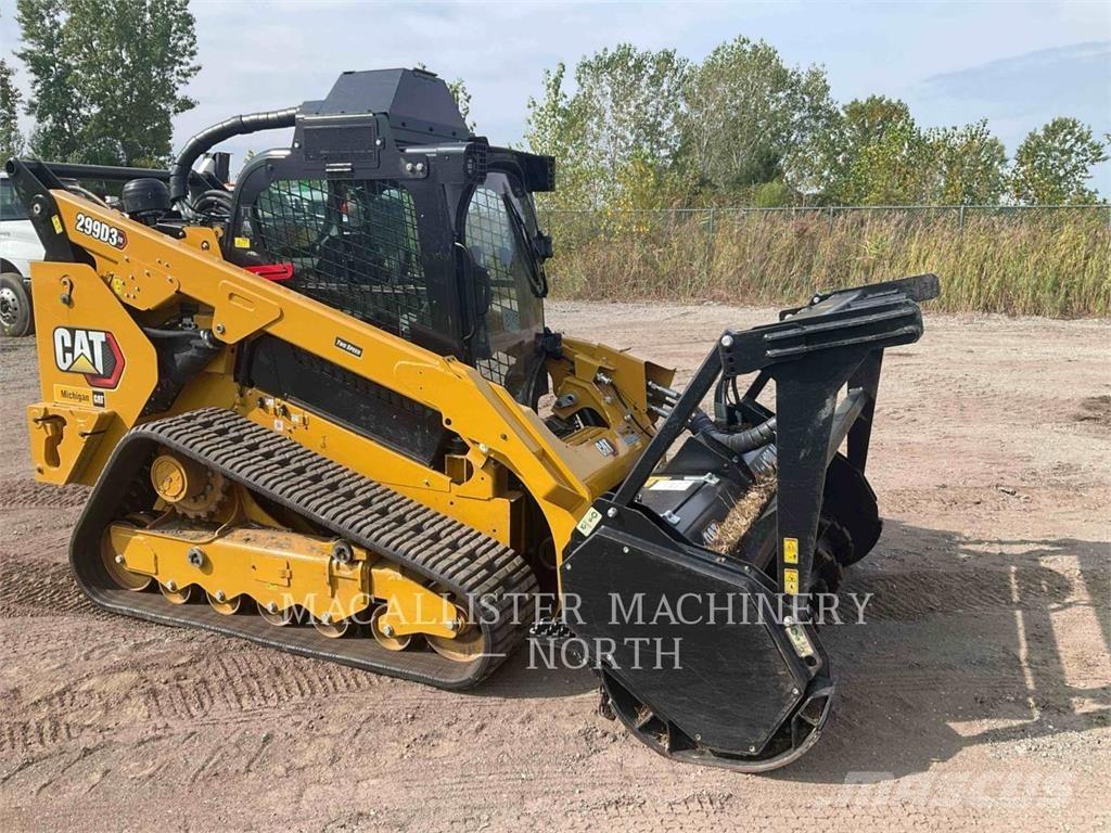 CAT 299D3XE D2AQBRW  스키드로더