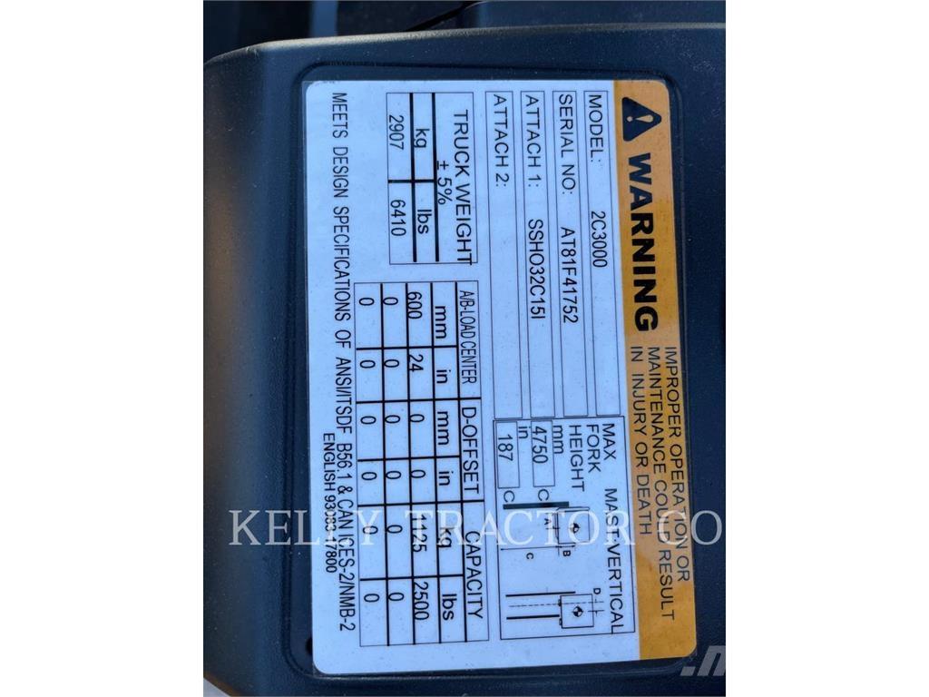 CAT 2C3000 그 외 지게차