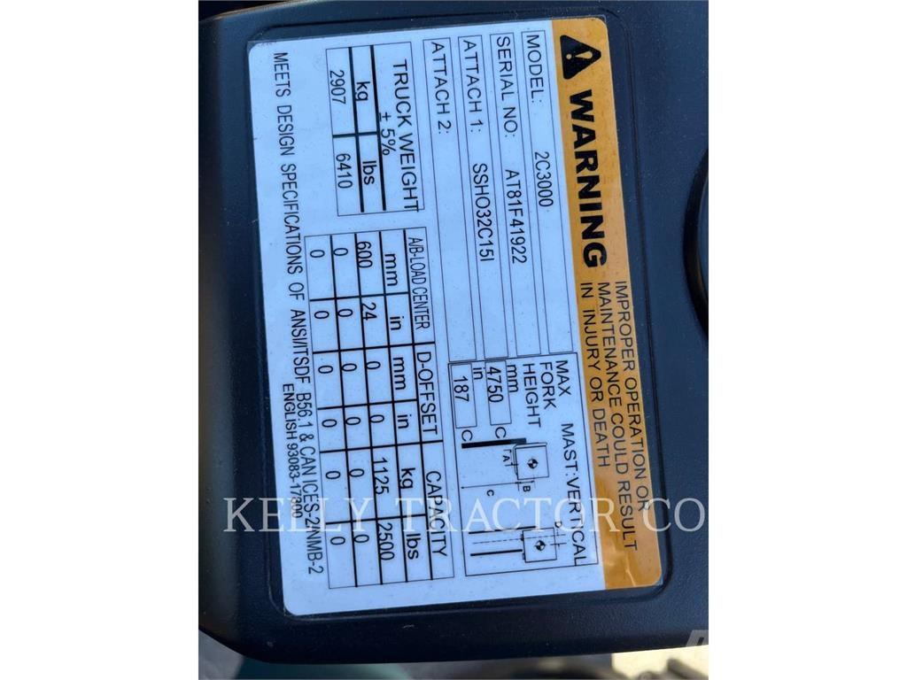 CAT 2C3000 그 외 지게차