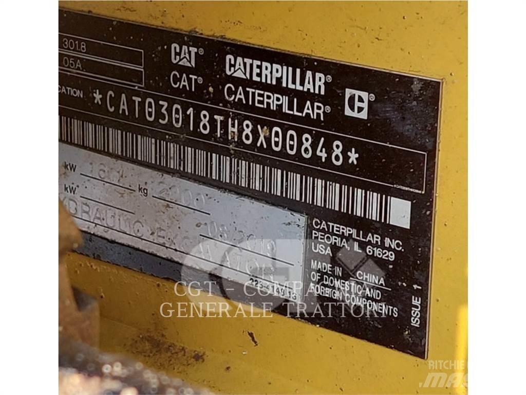 CAT 301.8 대형 굴삭기 29톤 이상
