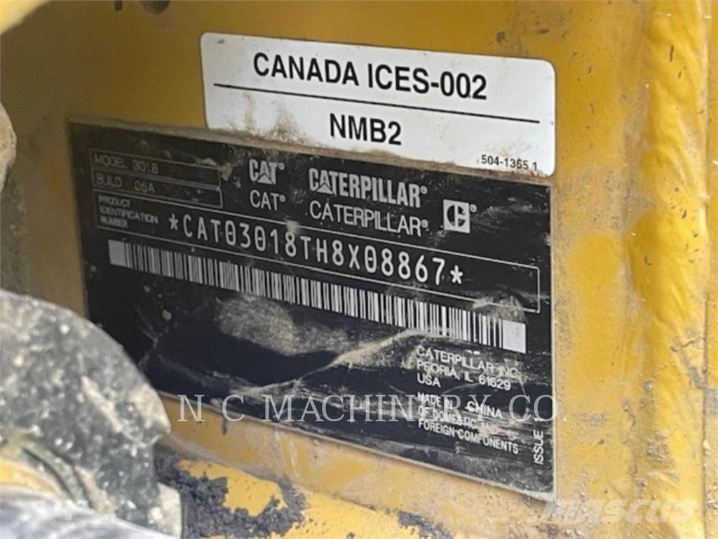 CAT 301.8 CRCB 대형 굴삭기 29톤 이상