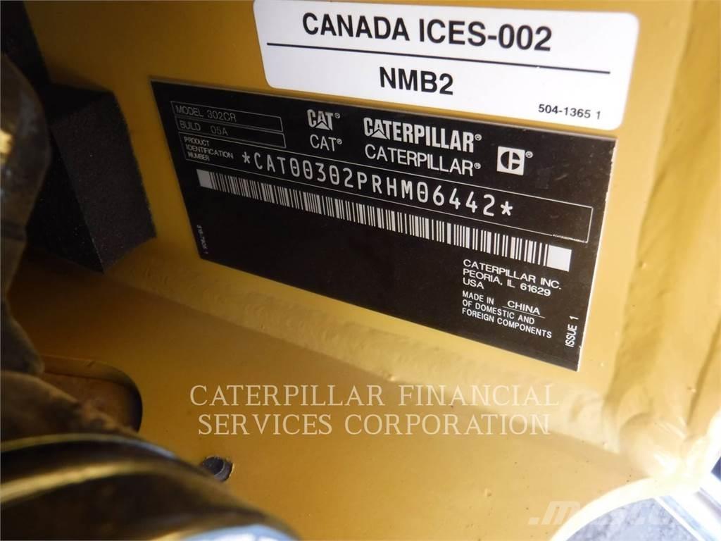 CAT 302-05CR 대형 굴삭기 29톤 이상