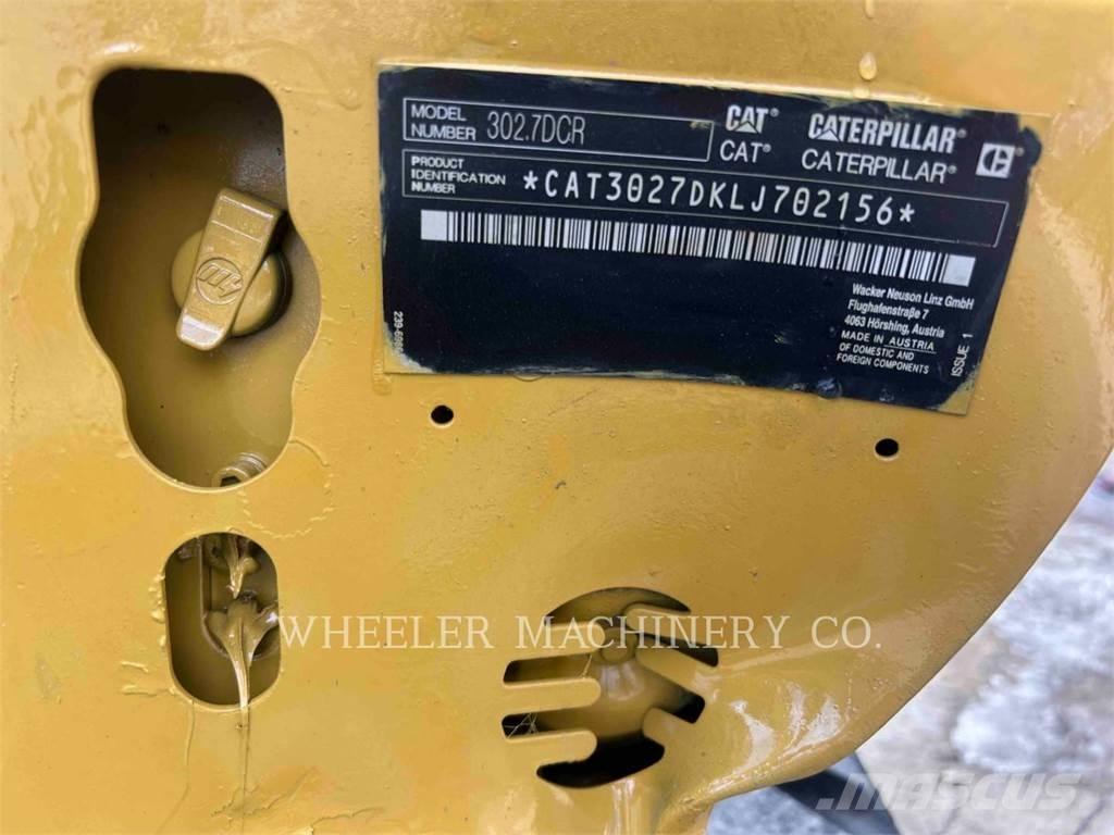 CAT 302.7DC1TH 대형 굴삭기 29톤 이상