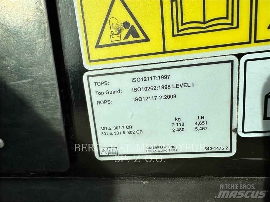 CAT 302CR 대형 굴삭기 29톤 이상