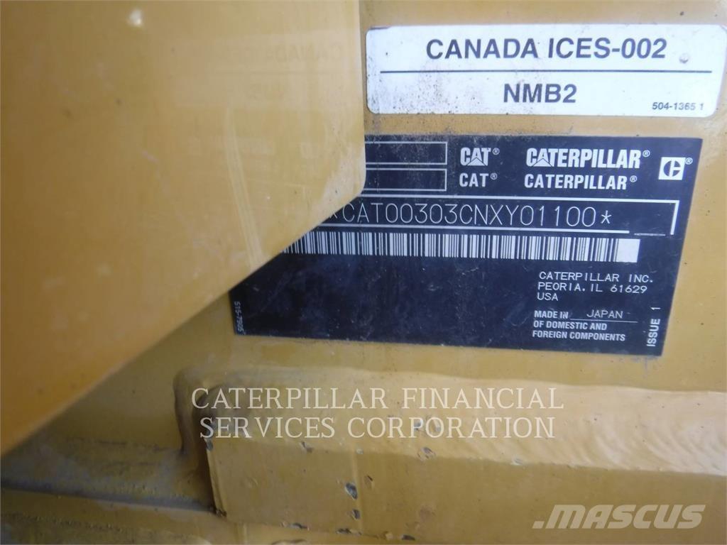 CAT 303-07CR 대형 굴삭기 29톤 이상