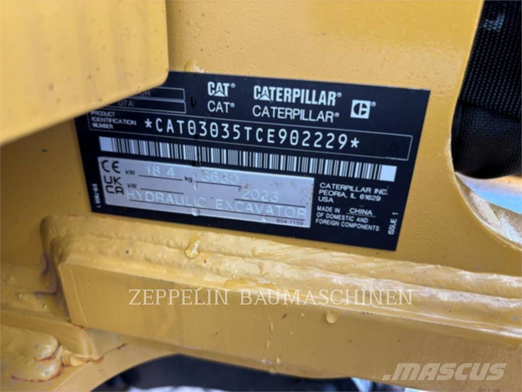 CAT 303.5CR-07 대형 굴삭기 29톤 이상