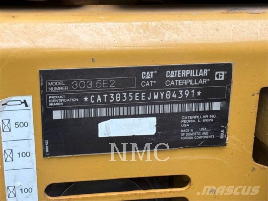 CAT 303.5E2 대형 굴삭기 29톤 이상
