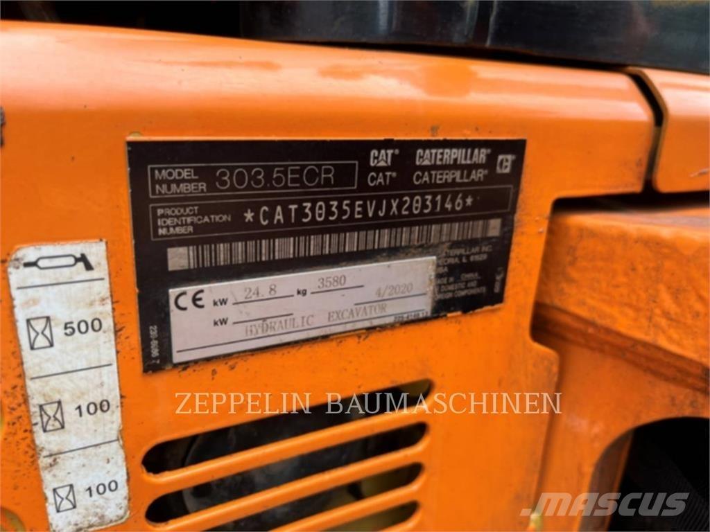 CAT 303.5ECR 대형 굴삭기 29톤 이상