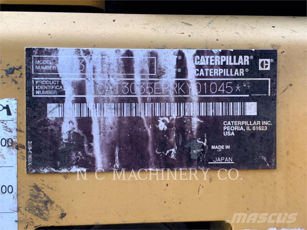 CAT 303.5ECRCN 대형 굴삭기 29톤 이상