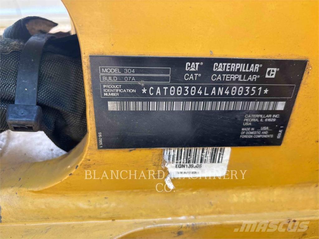 CAT 304 대형 굴삭기 29톤 이상