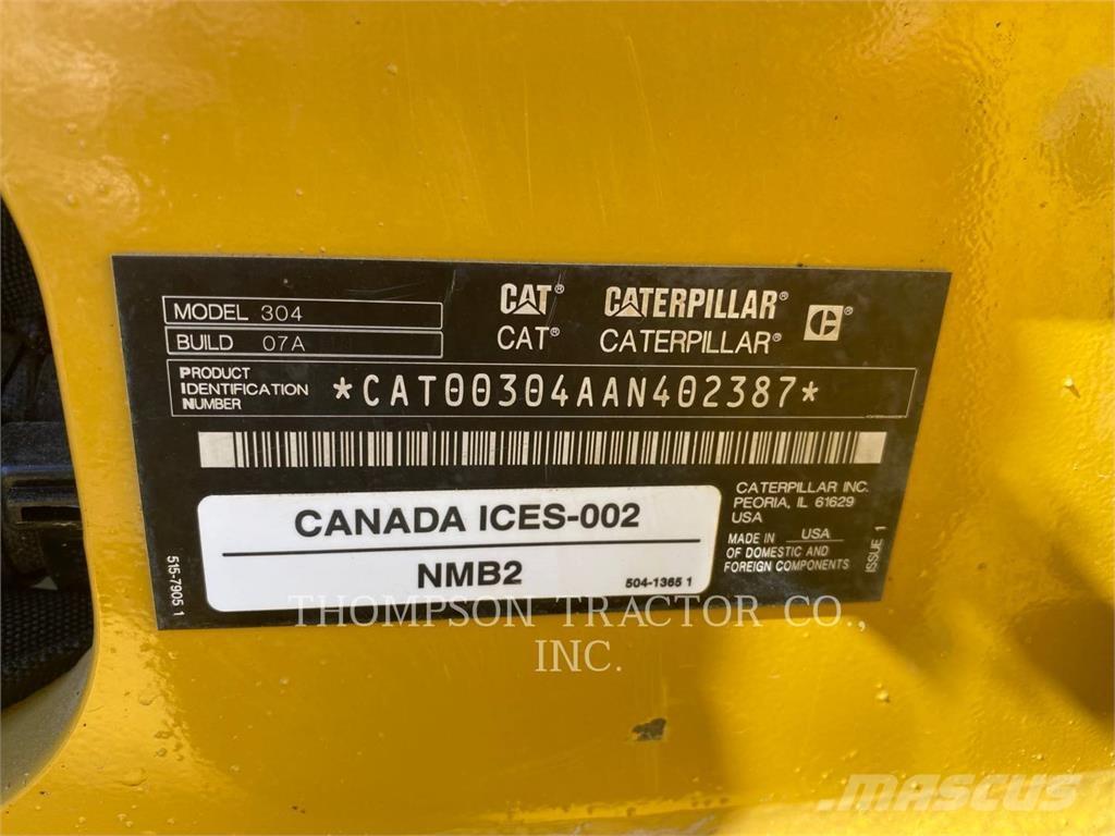 CAT 304 대형 굴삭기 29톤 이상