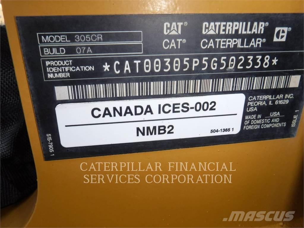 CAT 305-07CR 대형 굴삭기 29톤 이상