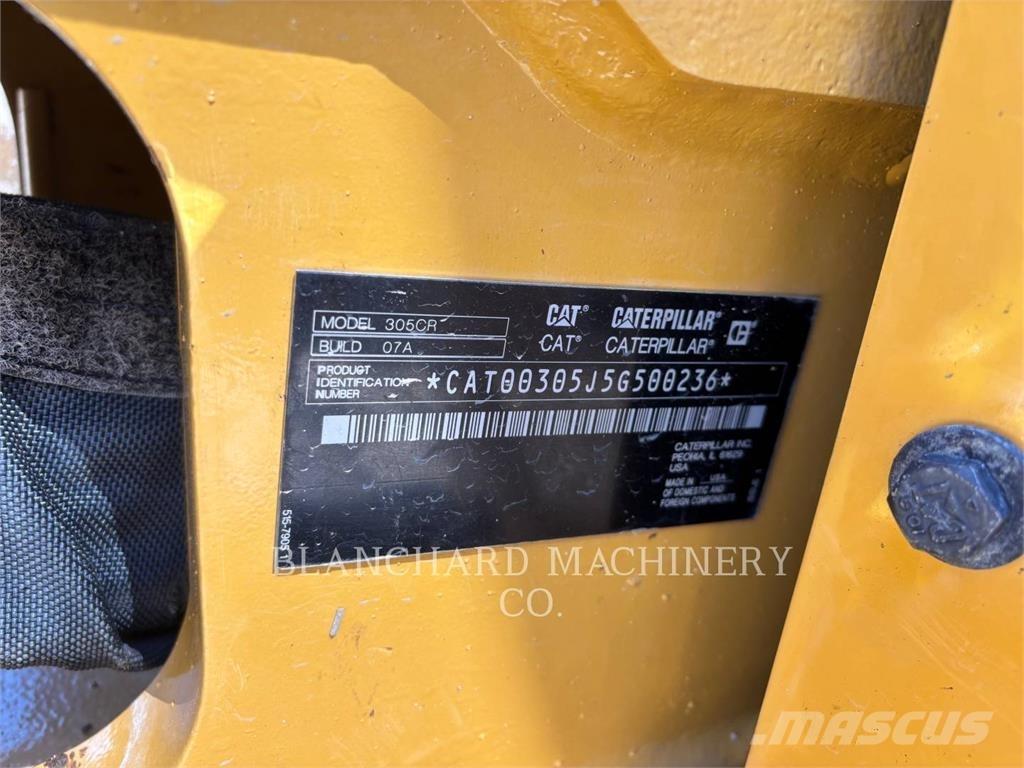 CAT 305-07CR 대형 굴삭기 29톤 이상