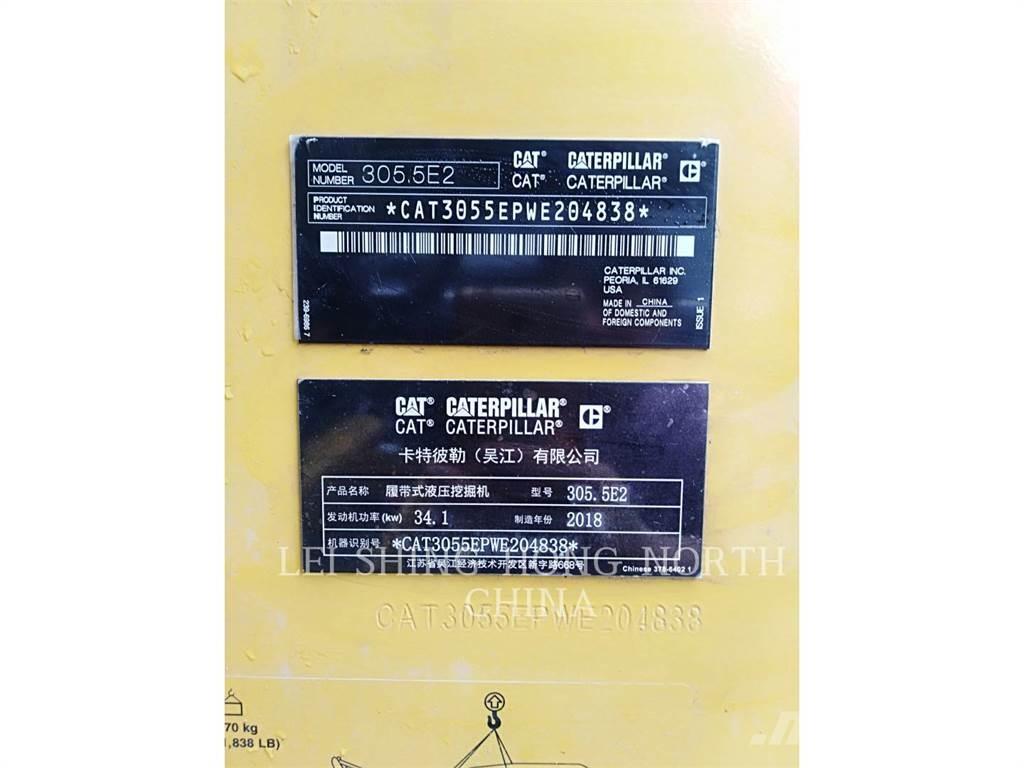 CAT 305.5E2 대형 굴삭기 29톤 이상