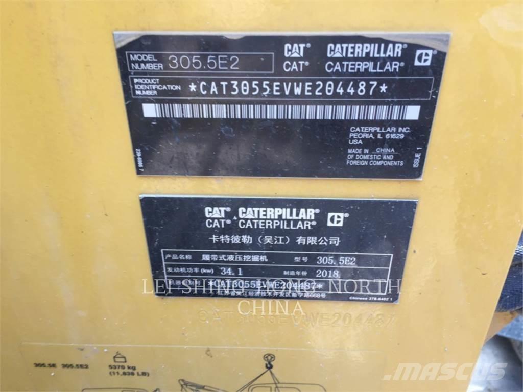CAT 305.5E2 대형 굴삭기 29톤 이상