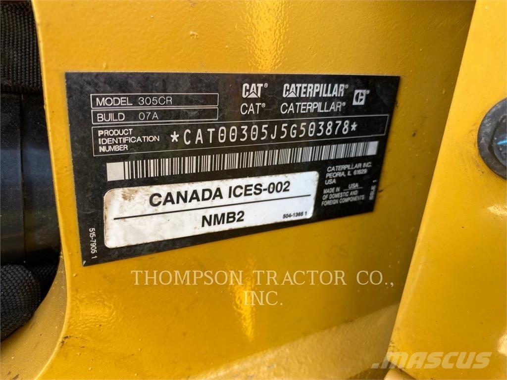 CAT 305 CR 대형 굴삭기 29톤 이상