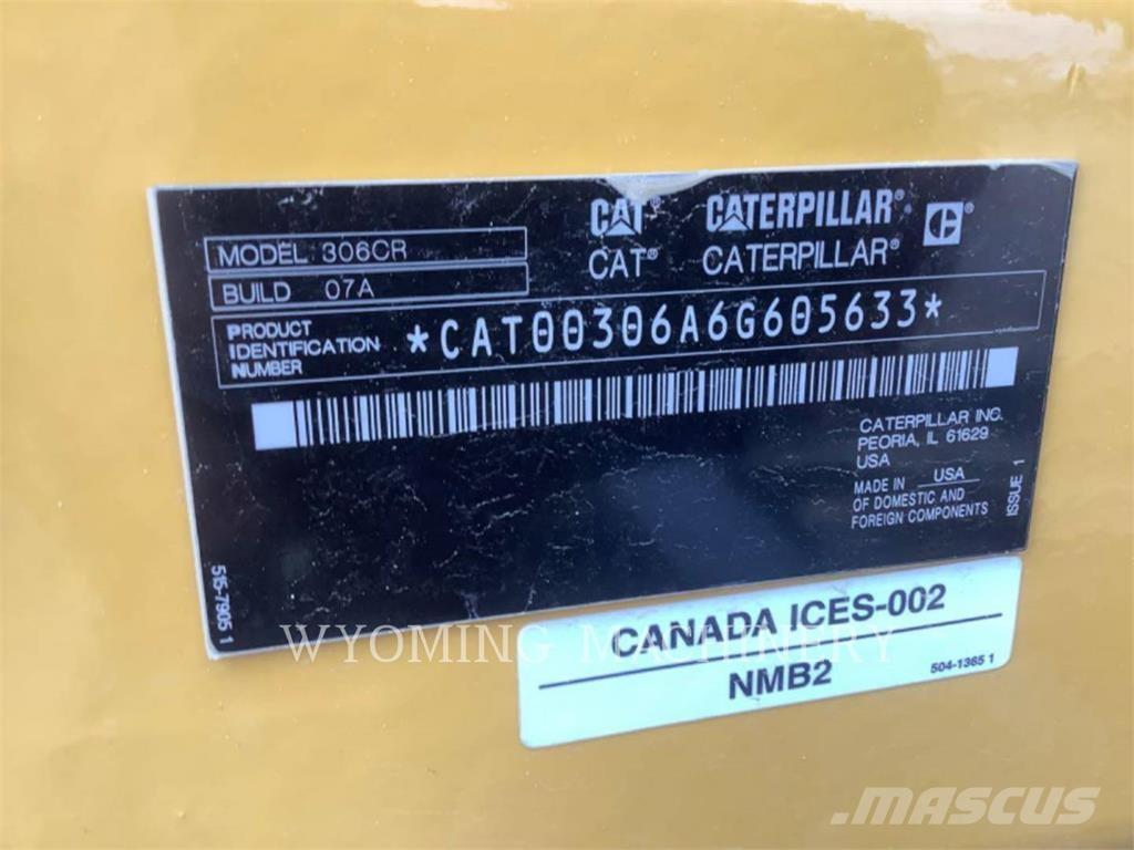 CAT 306 대형 굴삭기 29톤 이상