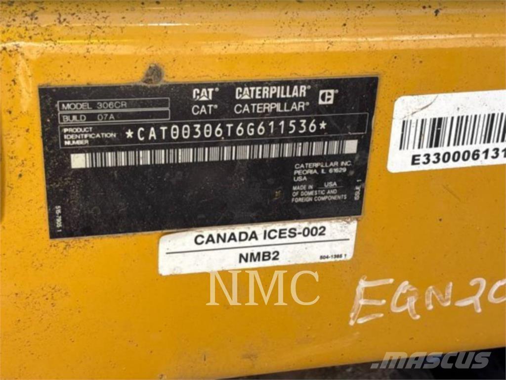 CAT 306-07CR 대형 굴삭기 29톤 이상