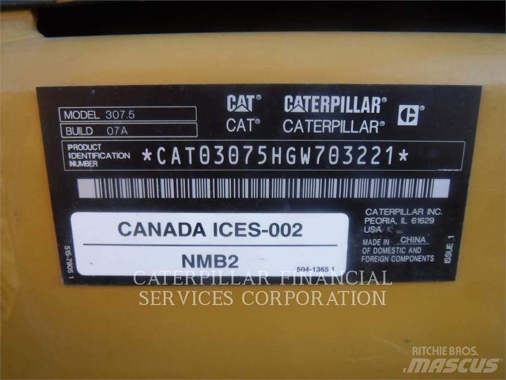 CAT 307.5-07 대형 굴삭기 29톤 이상