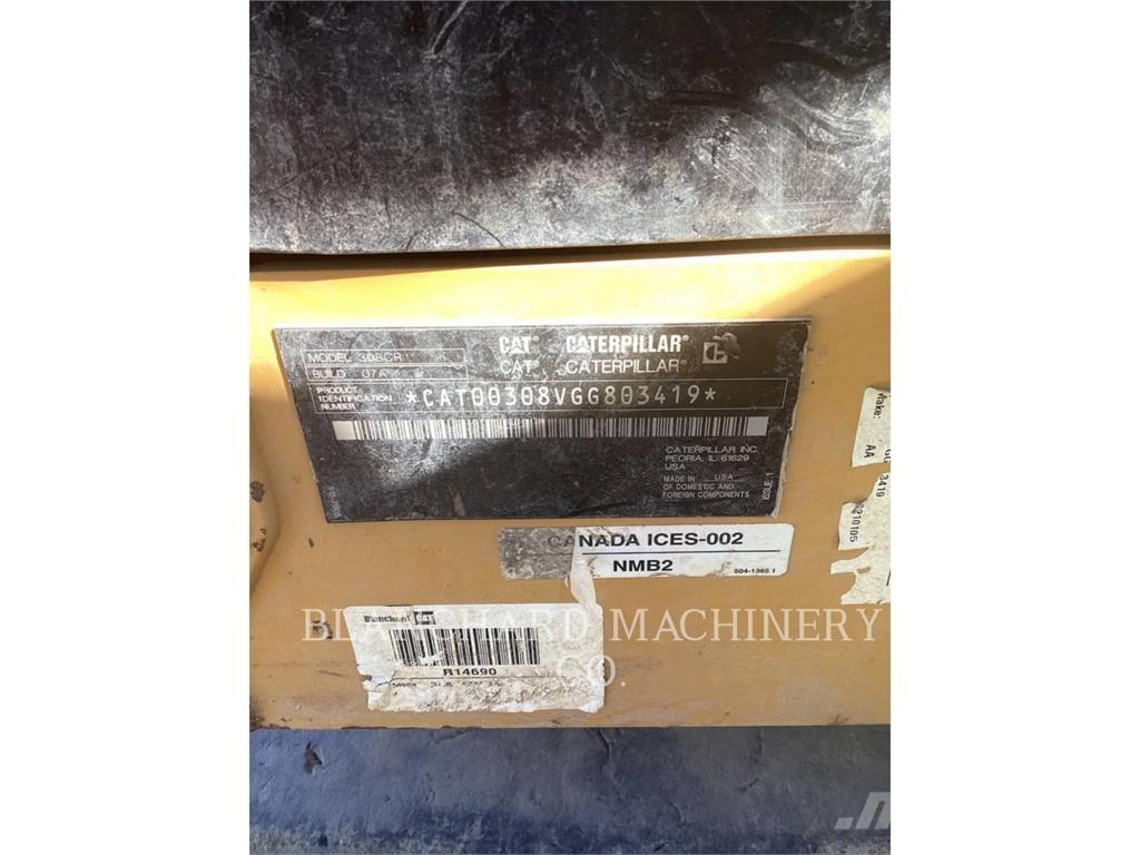 CAT 308CR 대형 굴삭기 29톤 이상
