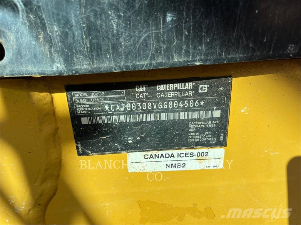 CAT 308CR 대형 굴삭기 29톤 이상