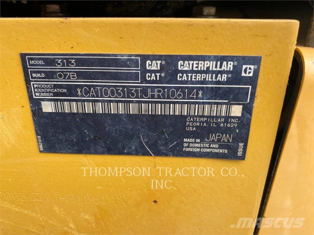 CAT 313 대형 굴삭기 29톤 이상