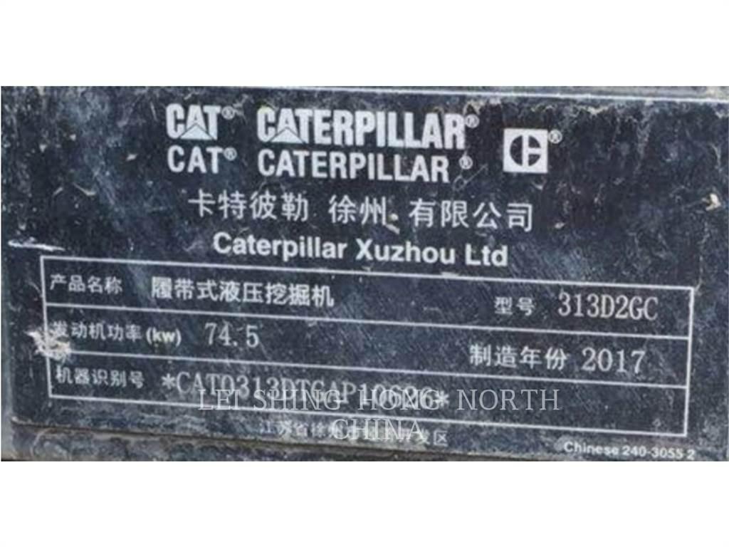 CAT 313D2GC 대형 굴삭기 29톤 이상