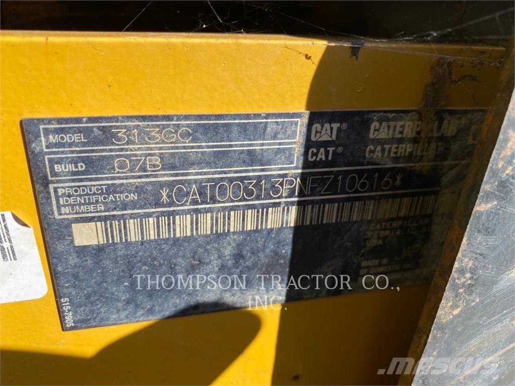 CAT 313GC 대형 굴삭기 29톤 이상
