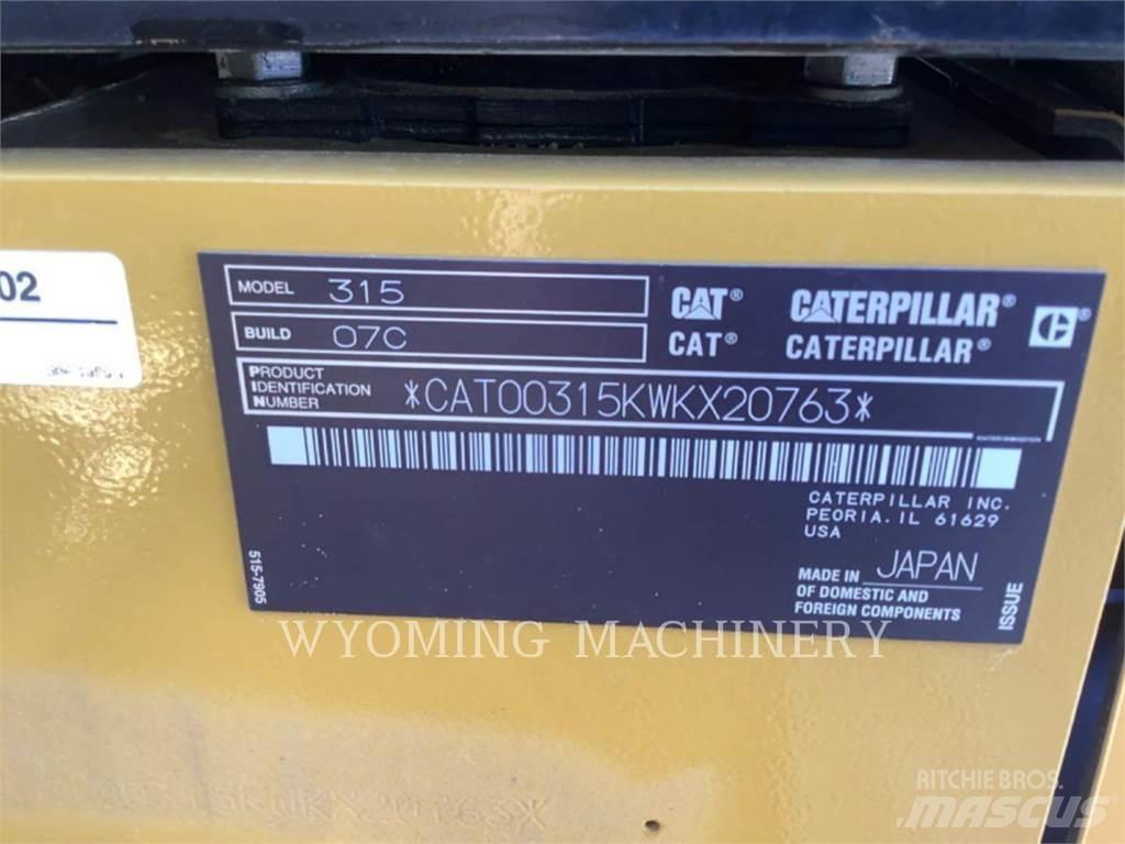 CAT 315 대형 굴삭기 29톤 이상
