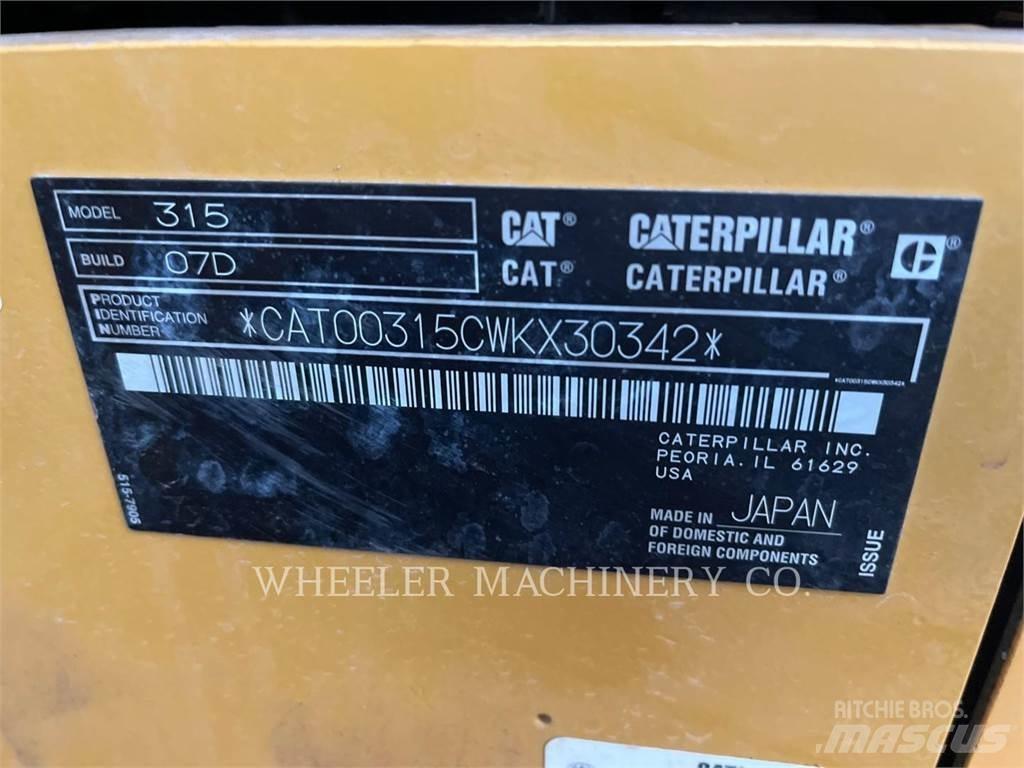 CAT 315 CF 대형 굴삭기 29톤 이상
