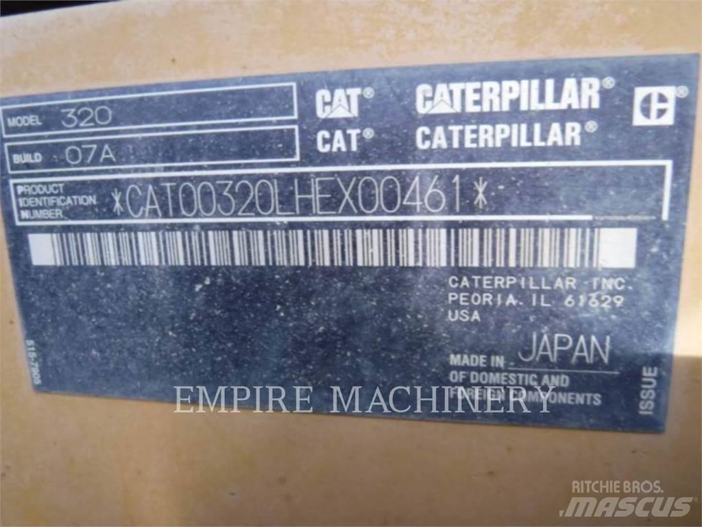 CAT 320-07 P 대형 굴삭기 29톤 이상