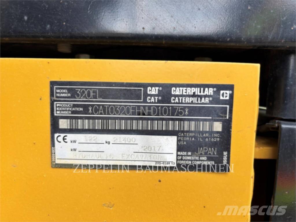 CAT 320FL 대형 굴삭기 29톤 이상