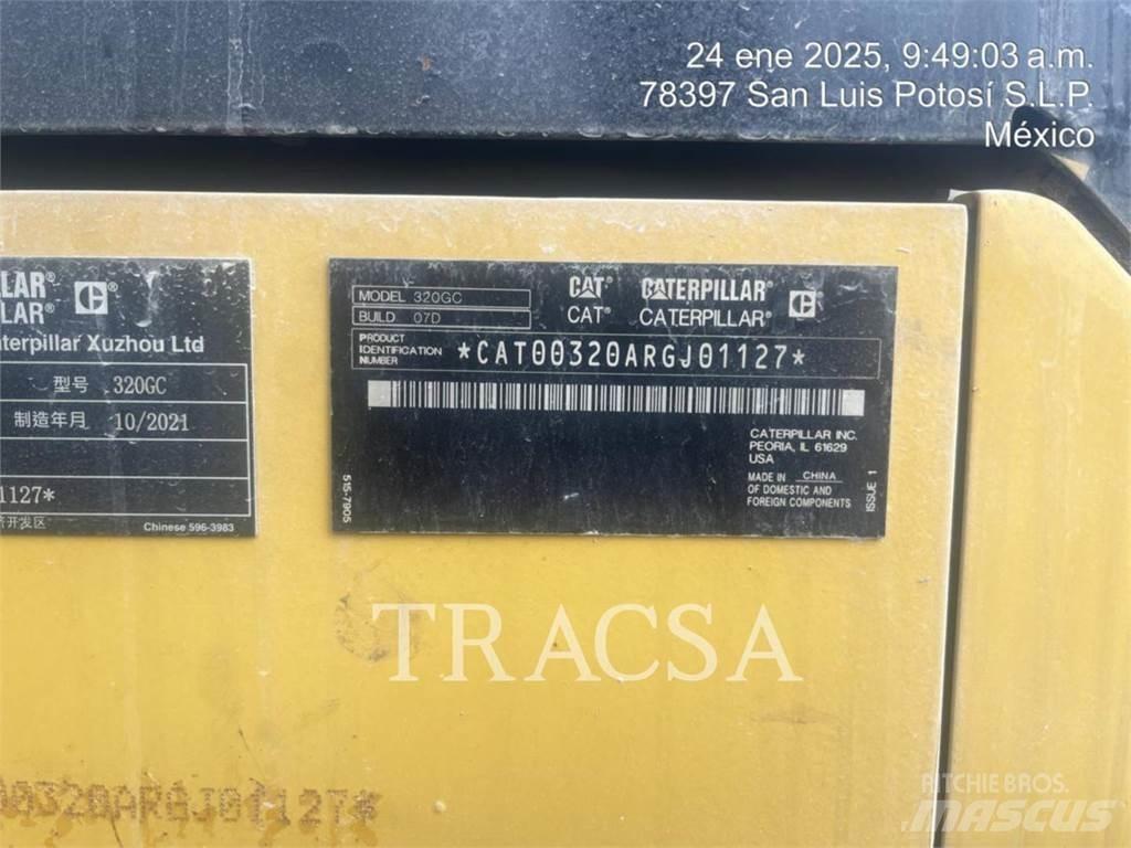 CAT 320GC 대형 굴삭기 29톤 이상