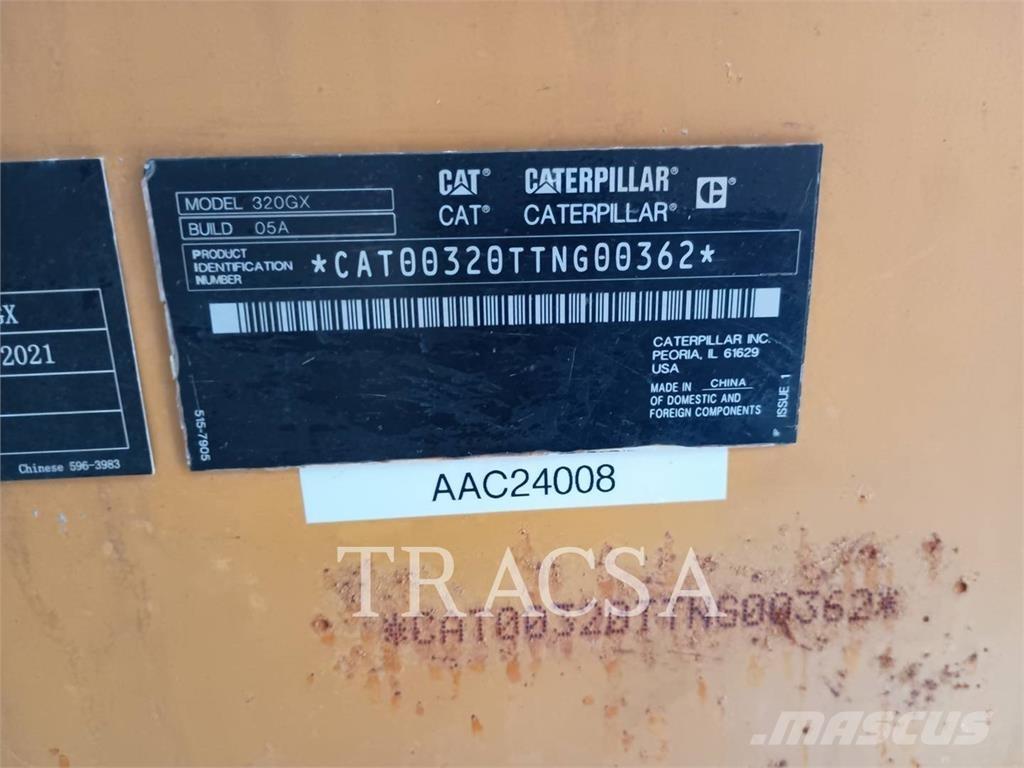 CAT 320GX 대형 굴삭기 29톤 이상