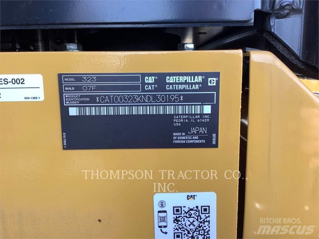 CAT 323 대형 굴삭기 29톤 이상