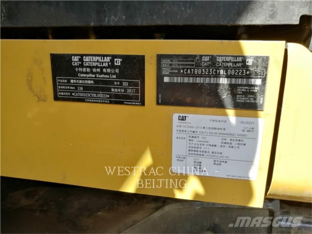 CAT 323-07 대형 굴삭기 29톤 이상