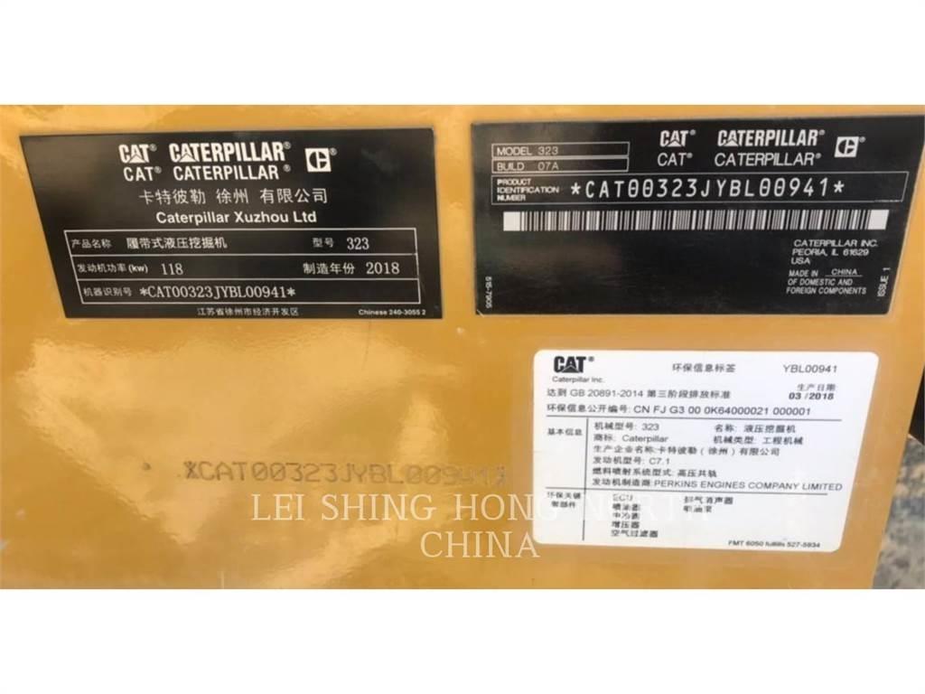 CAT 323-07 대형 굴삭기 29톤 이상