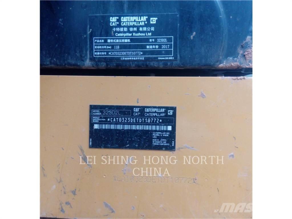 CAT 323D2L 대형 굴삭기 29톤 이상