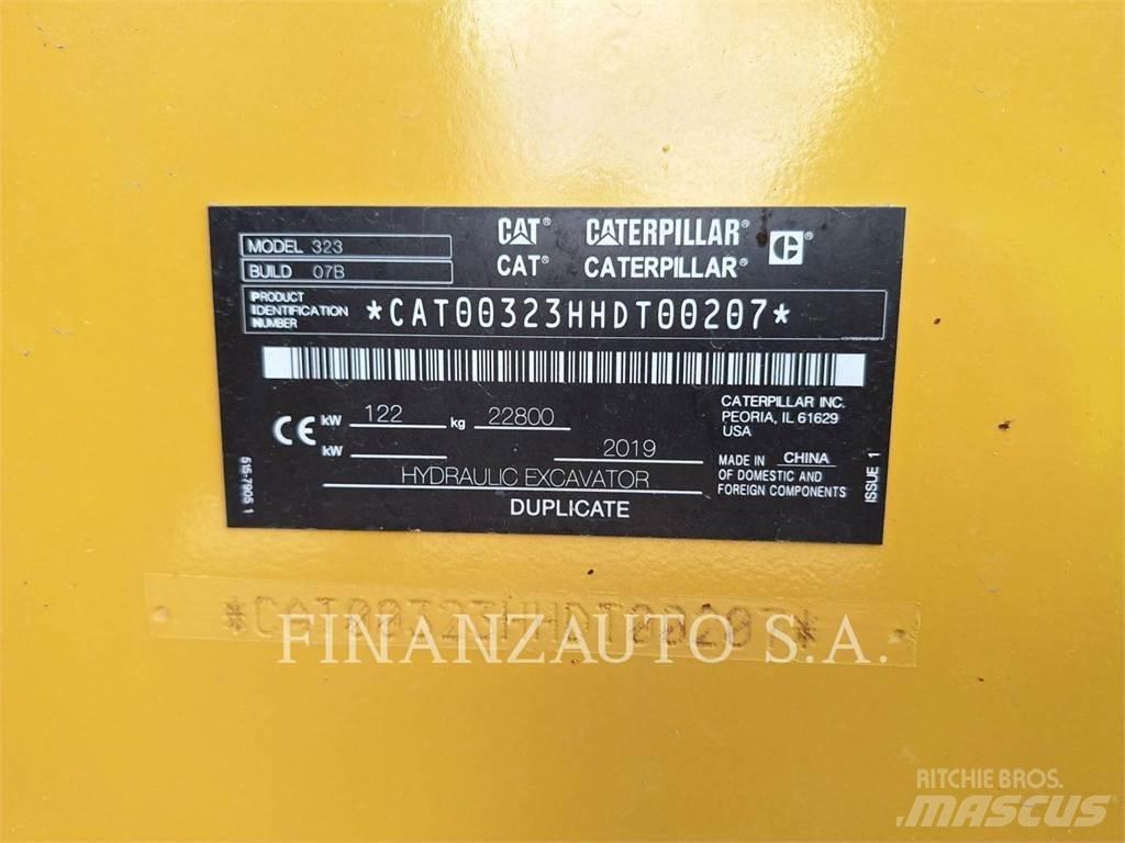 CAT 323E 대형 굴삭기 29톤 이상