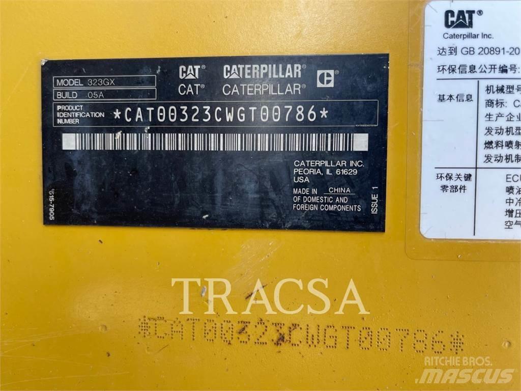 CAT 323GX 대형 굴삭기 29톤 이상